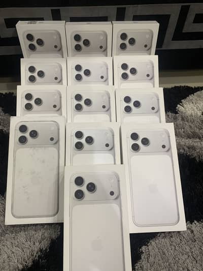 Apple iPhone 17 Pro Max 256gb factory unlock Japan , LLA both variants