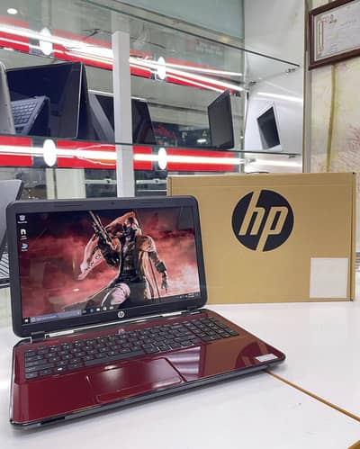 HP Red Laptop Core i5 3rd Generation (Ram 8GB + SSD 128GB) 15 Display