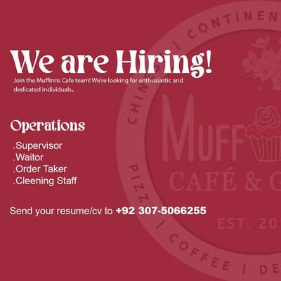 hiring waiter