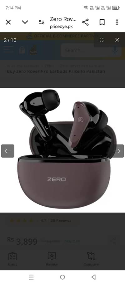 zero ear bud rover