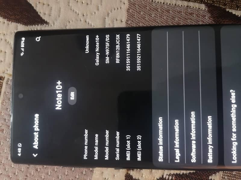Samsung Mobile Note 10 Plus 1