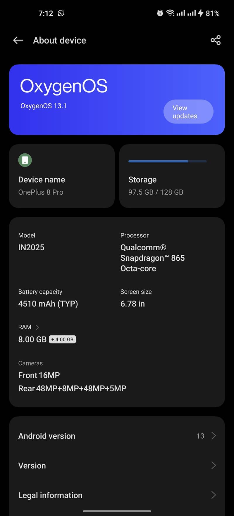 OnePlus 8 pro 1