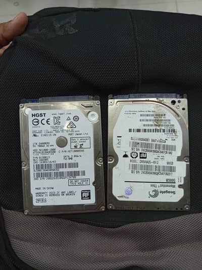 1TB , 500 GB hard disk