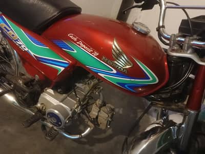 Honda cd 70 2018 model total original candition exchange 21 model cd