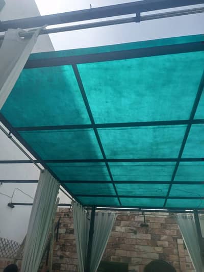fiber glass sheets and shade