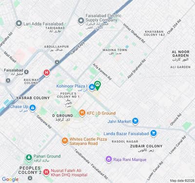 Ideal 300 Sqft 1st Floor Office For Rent Near Kohinoor City Road, Faisalabad