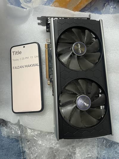 Supphire Nitro+ 5500xt 8gb Mint Condition Graphic card