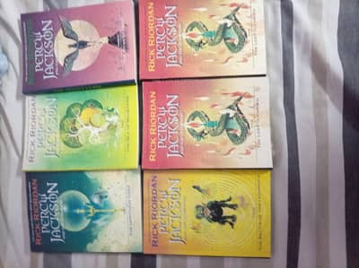 Percy Jackson book set - 5 books+ Bonus book| Rick Riordan