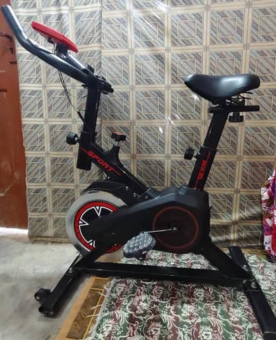 Fitness-Sport Spin Bike | Excellent Condition | 7- Function Dispaly