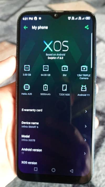 Infinix smart 6 3/64