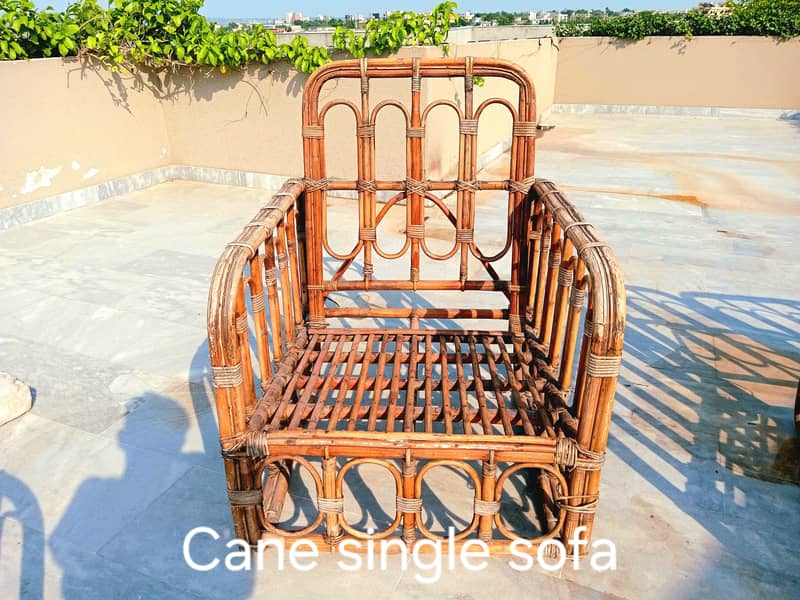 Cane sofas. 2
