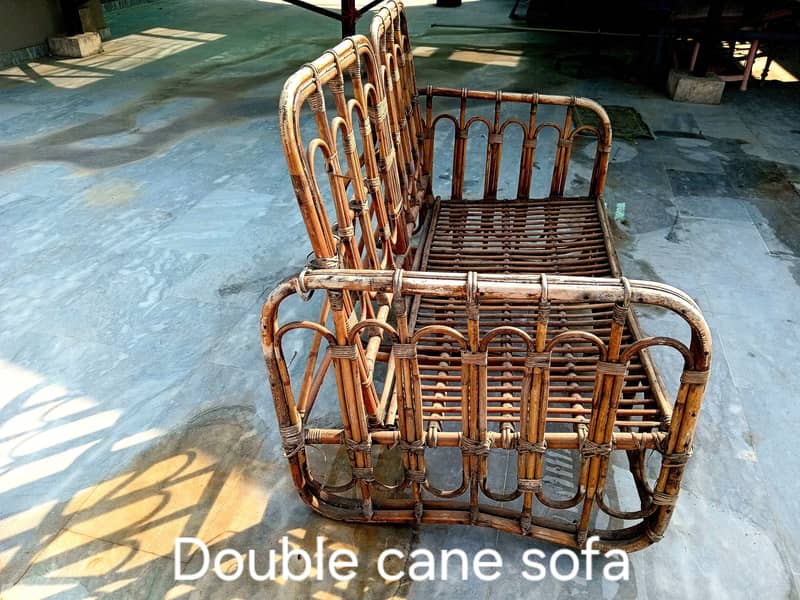 Cane sofas. 4