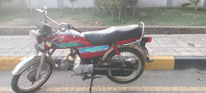 Honda CD 70 Original Bike Good Petrol Average