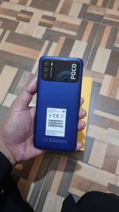 Poco M3 Dual PTA Approved | Complete Box | Original Charger |Brand New