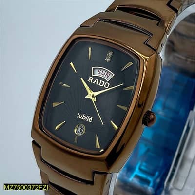 Rado Men's stainless Steel watch  Gold Quartz