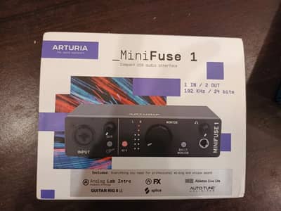 Minifuse 1 and c01 studio condenser microphone