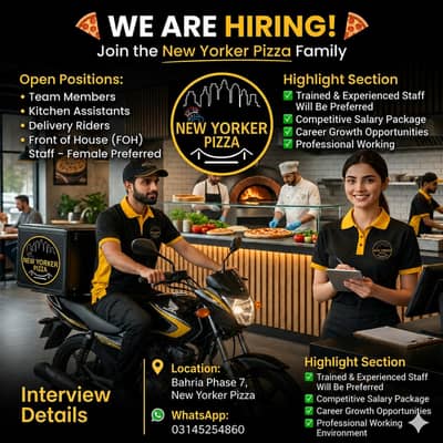 Restaurant Job