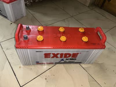 Battery EXIDE N180 12v130AH