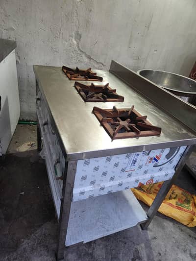 3 burner chola for sale in Johar town Lahore