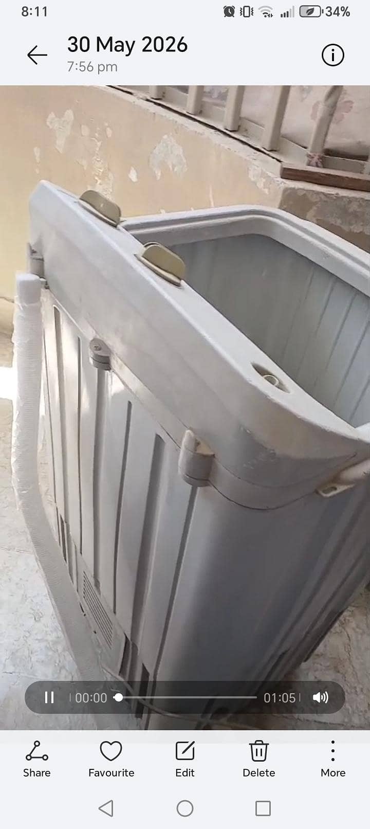washing machine 1