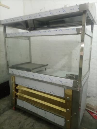 New just use 15 to 18 days shawarma fries burger counter urgent sale