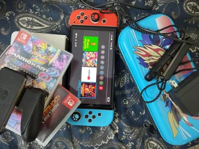 Nintendo Switch OLED 64 GB  with All Accessories