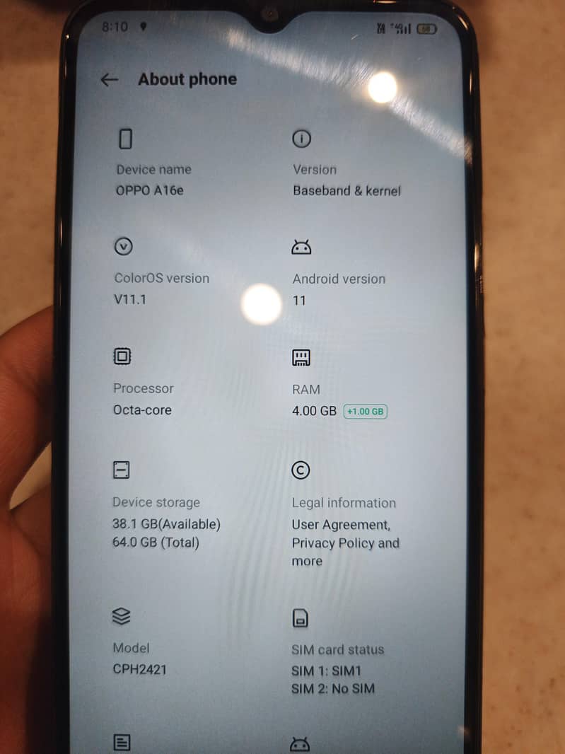 OPPO A16e 1