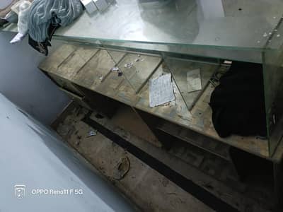Table for mobile shops, mirror table / counter table/ Reception table.