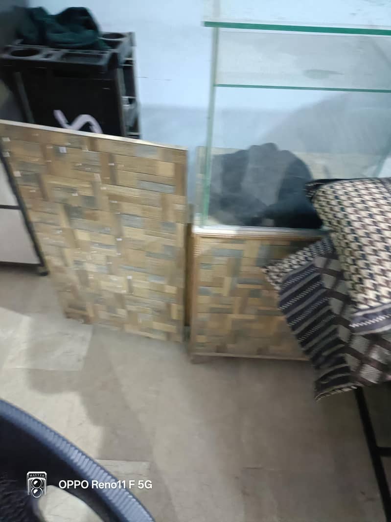 Table for mobile shops, mirror table / counter table/ Reception table. 1