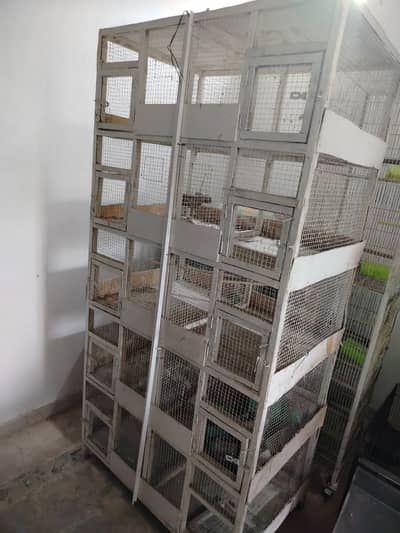10-Portion Wooden Cage available