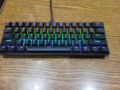 RGB mechanical keyboard and RGB gaming mouse