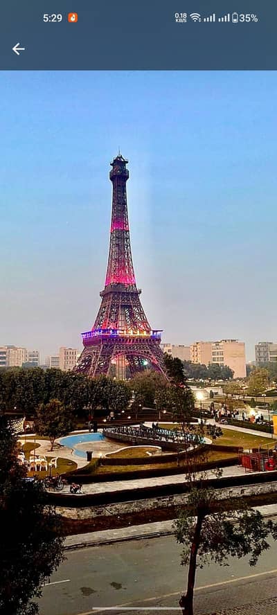 1 BHK Furnished Apartment Eiffel Tower Bahria Lhr on per day rent