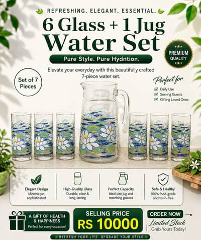 Premium Quality Water Set