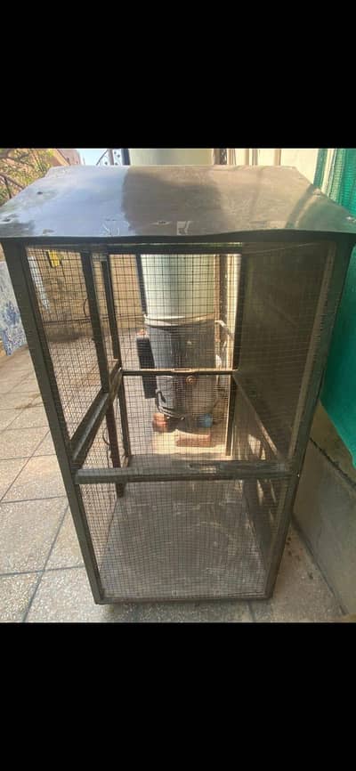 Solid Metal Cage