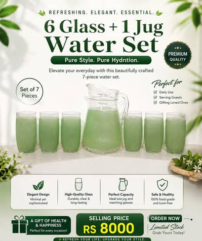 Premium Quality Water Set