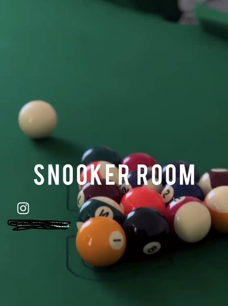 Snooker Table 1