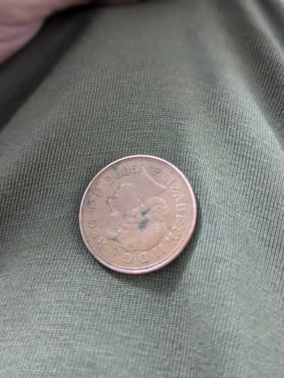2 penny UK coins