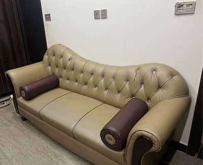 3 seater sofa set , and matching room chairs for sale