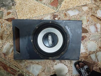 BM 12 inch Car Subwoofer with Box - Heavy Bass - Karachi
