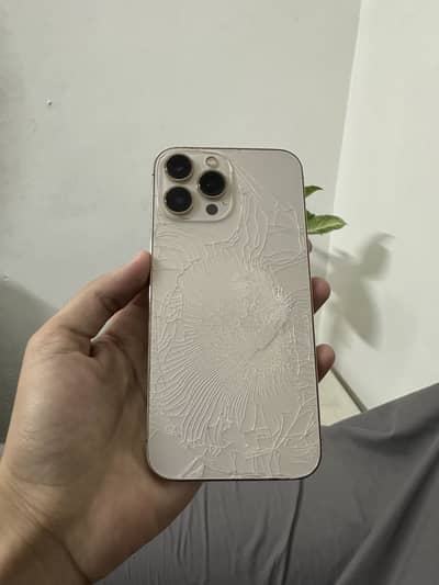 iphone 13 pro max 128gb jv waterpack only back cracked final price