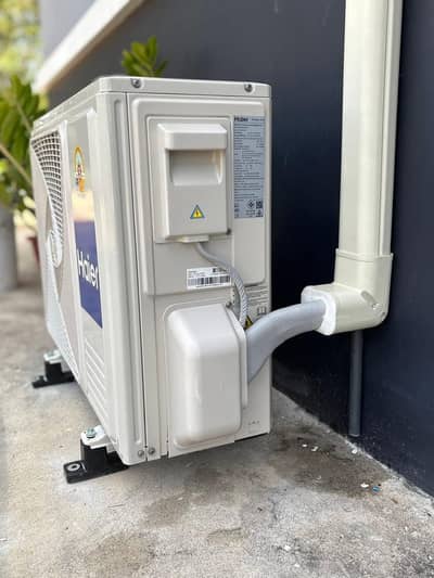 Haier AC DC inverter 1.5 ton no open not reapier all ok