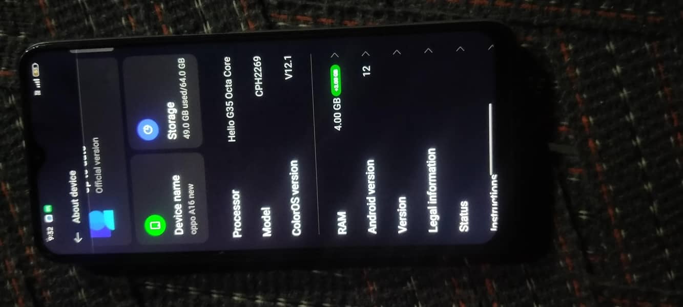 OPPO A16 3