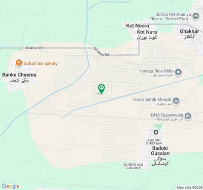 1 Kanal Plot For Sale In D Block - DHA Gujranwala