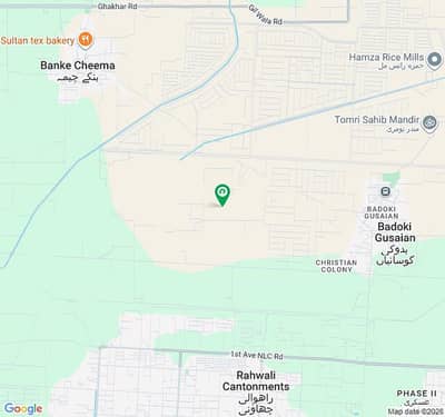 1 Kanal Plot For Sale In M Block - DHA Gujranwala
