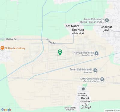 1 Kanal Plot For Sale In G Block - DHA Gujranwala