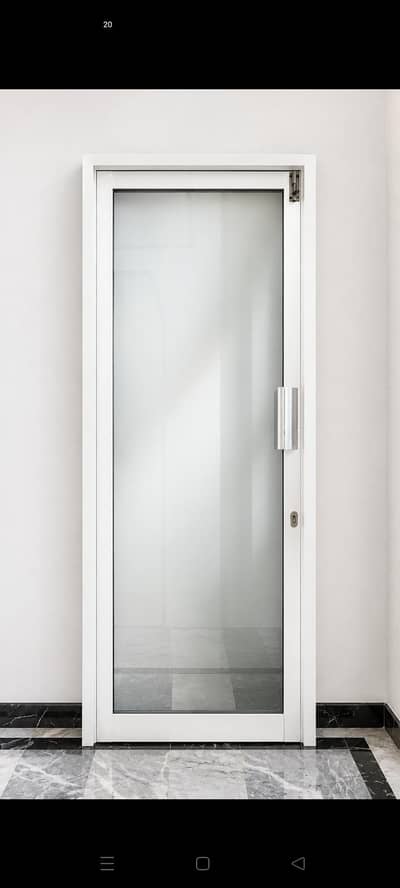 aluminium Glass door