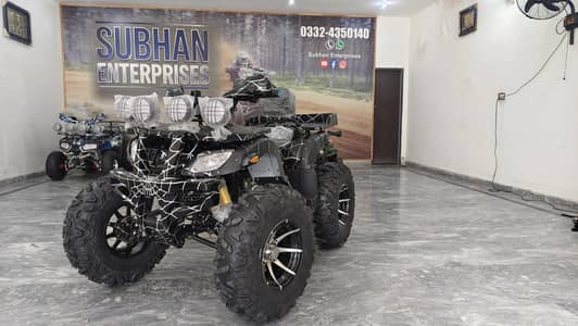 Full Monster 250cc Luxury  Jeep Atv Quad 4 Wheel Bikes Delivery In All