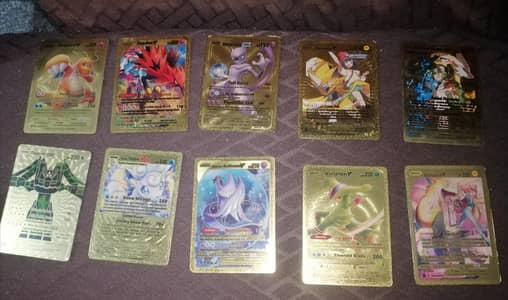 10 golden cards in very reasonable price