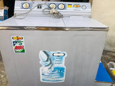 super asia washing machine steel body