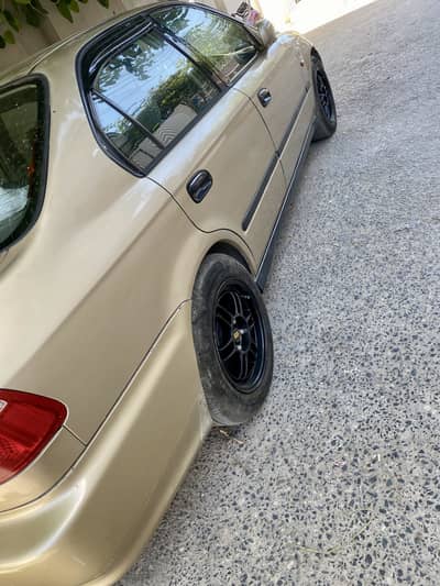 15’’ tyres with 165/70/15 profile